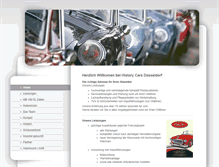 Tablet Screenshot of history-cars-gmbh.de